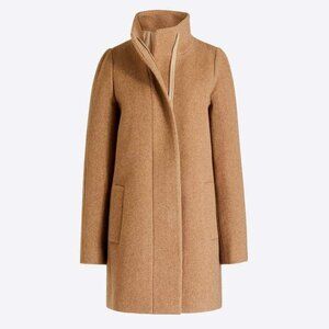 J. Crew City Coat in Camel Brown Size 2 Petite